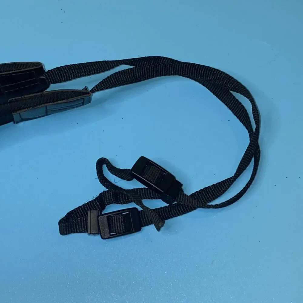“For Nikon” Genuine Camera Neck Strap With Gripping Fabric Yellow Black HTF